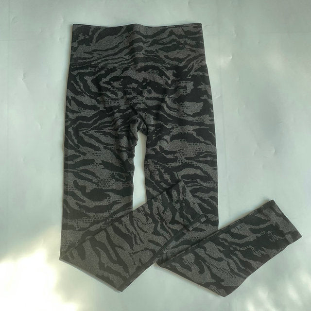 Colors Drop Shipping Seamless Camouflage Leggings High