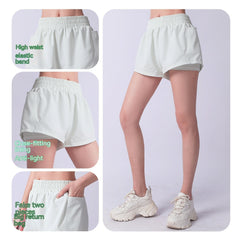 Women's Oversized High Waisted Casual Shorts