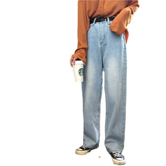 Women’s Wide-Leg Denim Pants – Full Length