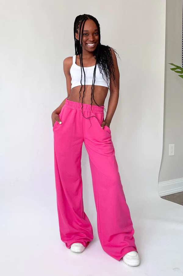 Women's Youth Wide-leg Pants Flared Pants