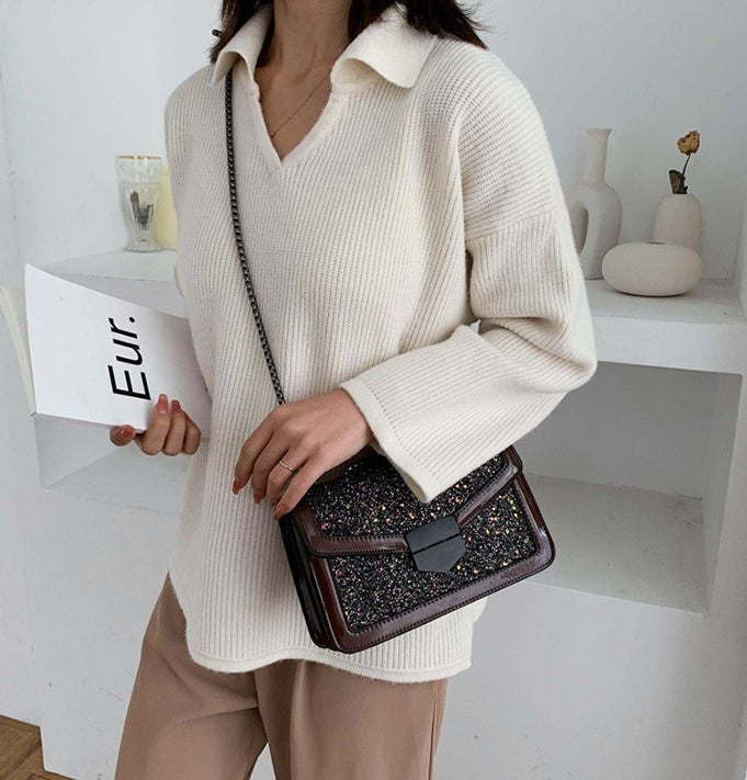 Sequin cross body bag - Clothing