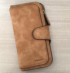 Brand Leather Women Wallet High Quality Design Hasp Solid Color Card Bags Long Female Purse 4 Colors Ladies Clutch