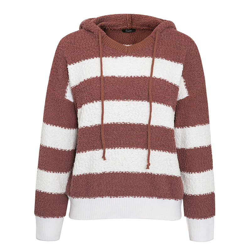 Women's striped sweater