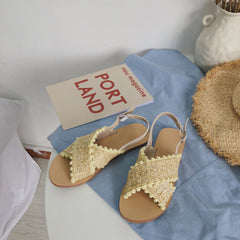 Fashion wild student casual Roman flat shoes