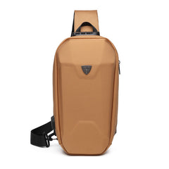 New Mini Crossbody Bag Street Trend Student - Brown - Clothing