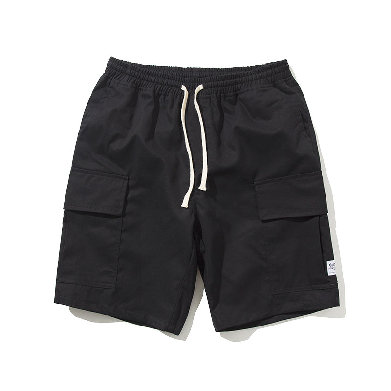 Summer New Men's Loose Five-Point Pants
