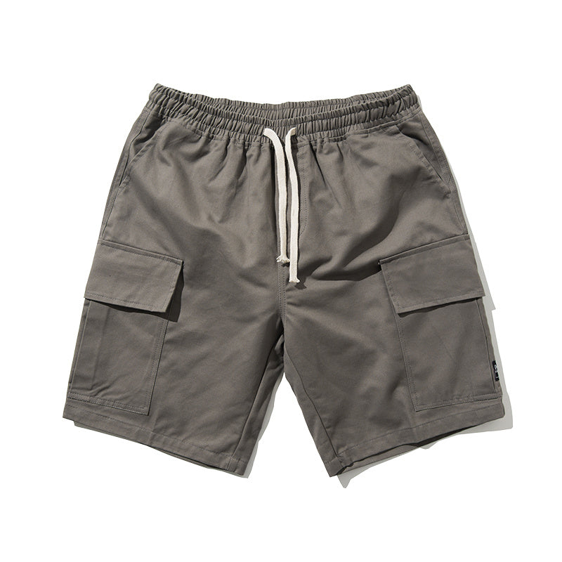Summer New Men's Loose Five-Point Pants