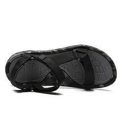 Summer Casual Sandals Men's Trend All-match Men's Widening Fat