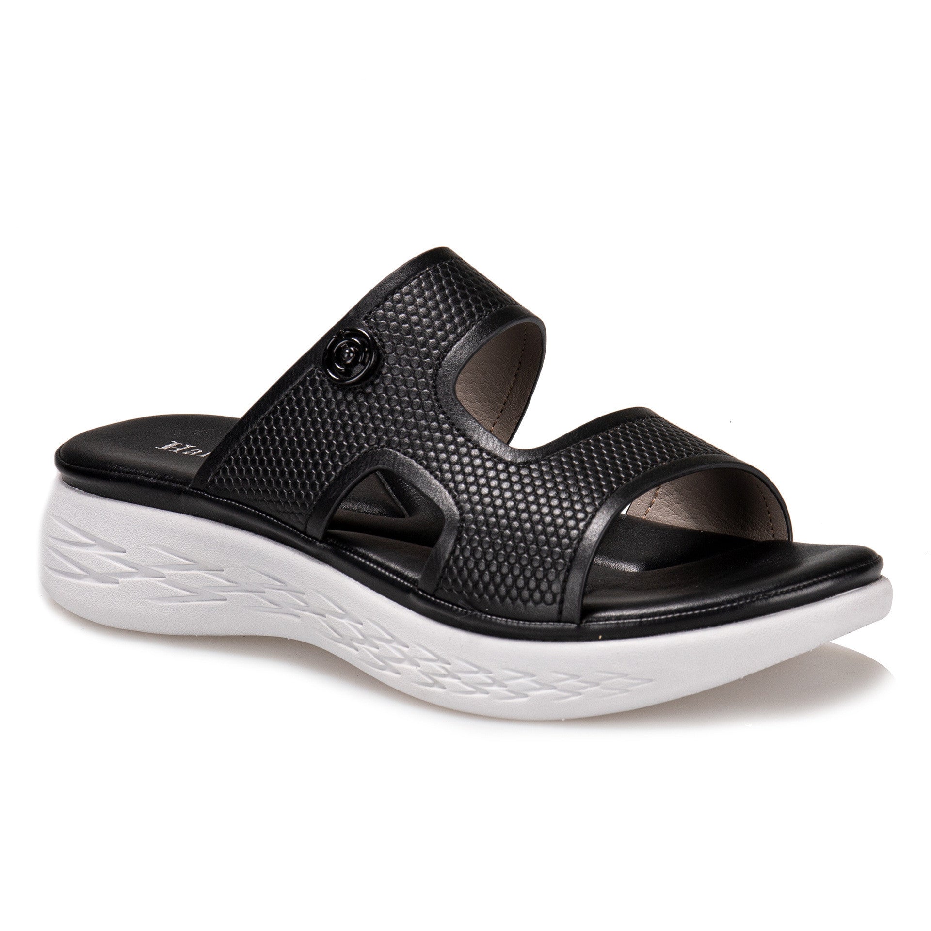 Bohemian Thick-Soled Casual Beach Solid Color Slippers Women