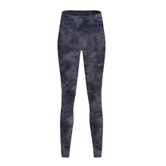 Nude High-Waist Hip-lifting Elastic Fitness Exercise Nine-point Toga Pants
