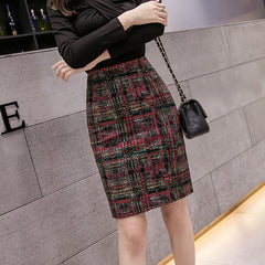 High Waisted Midline Dress With Retro Ethnic Print In Summer