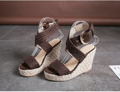 Roman Buckle Bohemian Women'S Sandals