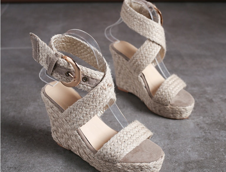 Roman Buckle Bohemian Women'S Sandals