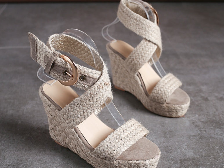 Roman Buckle Bohemian Women'S Sandals