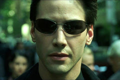 Men's Frameless Oval Avant-garde Polarized Sunglasses