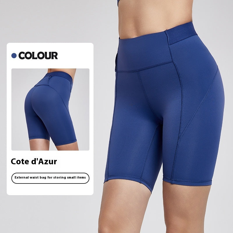 Sports Cycling Shorts Antibacterial Yoga Shorts