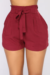 Summer Ruffled A-line Shorts Beach Pants