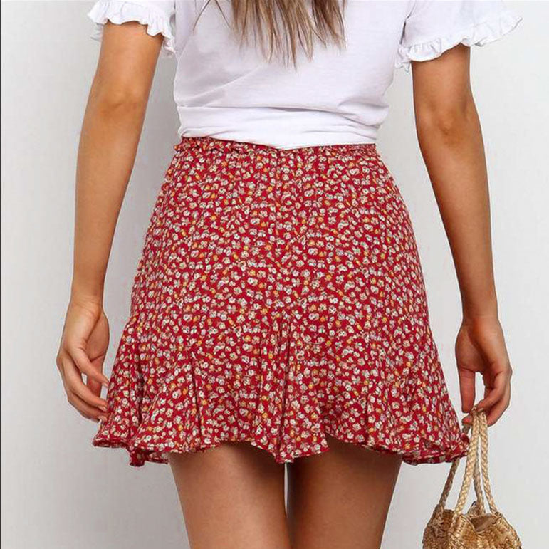 jaden hossler's little sister - 04 her hands were shaking Printed lace skirt