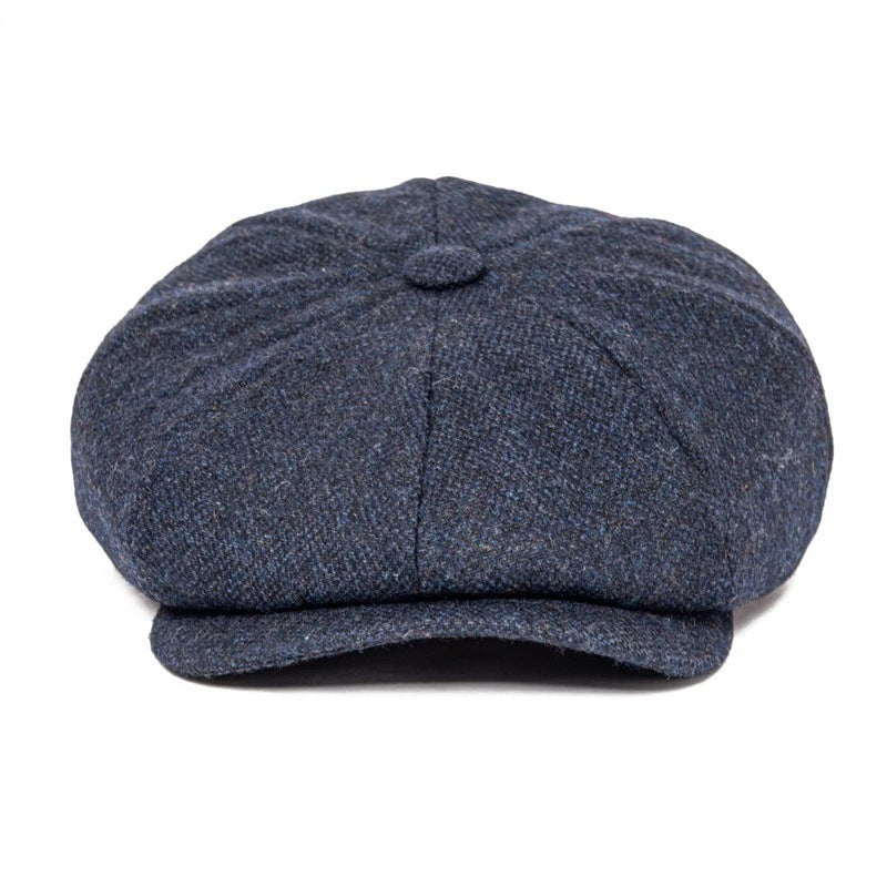 British Retro Peaky Blinder Octagonal Cap - Hat