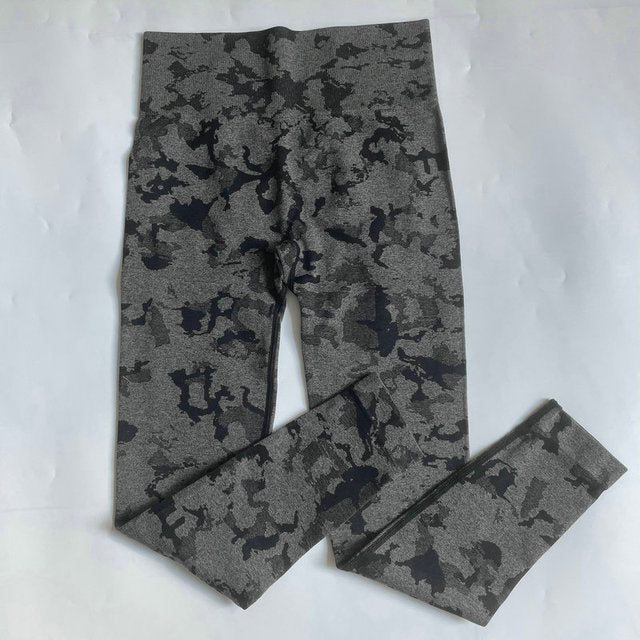 Colors Drop Shipping Seamless Camouflage Leggings High