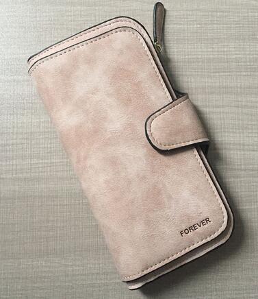 Brand Leather Women Wallet High Quality Design Hasp Solid Color Card Bags Long Female Purse 4 Colors Ladies Clutch