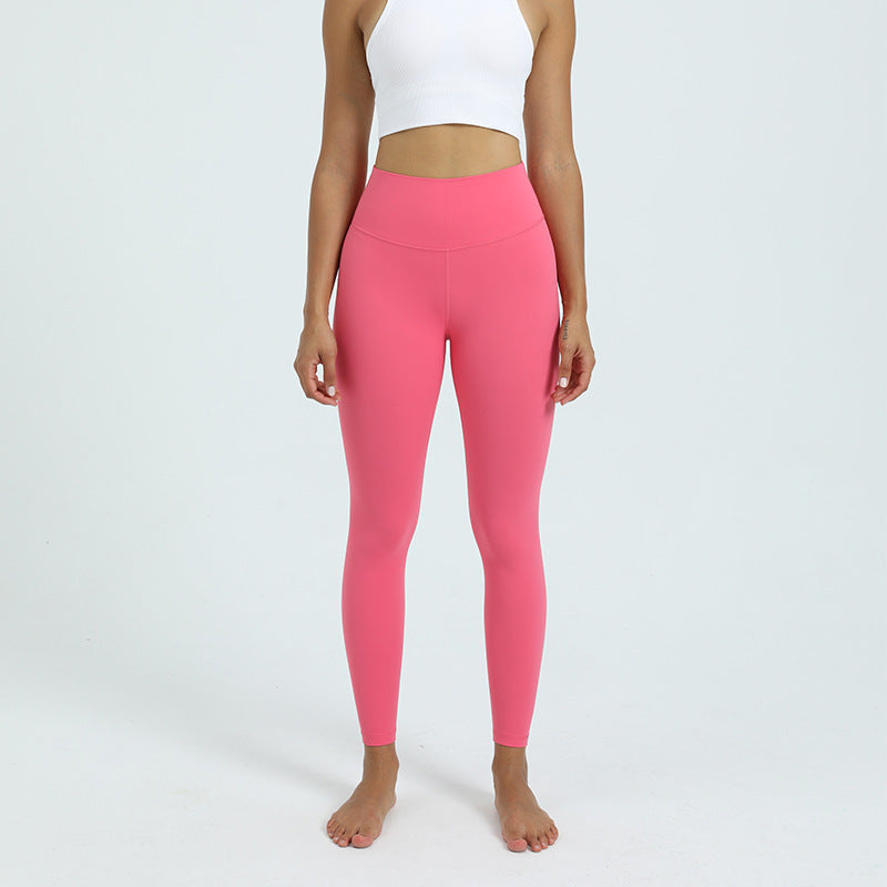 Pocket High Waist Buttock Lifting Yoga Clothes Elastic Abdominal Compression Tight Sweatpants