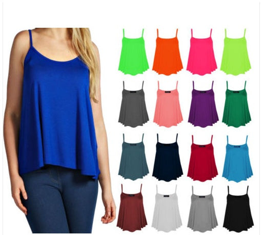 Loose irregular tops solid color short paragraph bottoming shirt women - Clothing