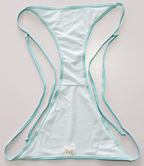 Women's Summer Triangle Bikini Set – Sexy 2-Piece Swimsuit with Halter Neck and Padded Top, Available in 9 Colors