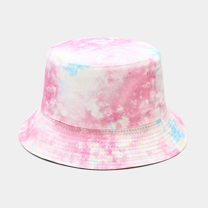 Summer Outdoor Tie-dyed Double-sided Sun Protection Hat - 5 Colors / M - Hat