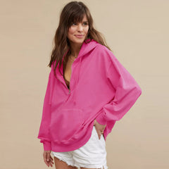 Zipper Pocket Long Sleeve Fashion Tops Women - Clothing