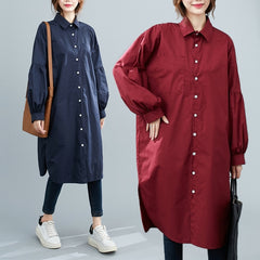 Mid-length puff sleeve shirt - Hat