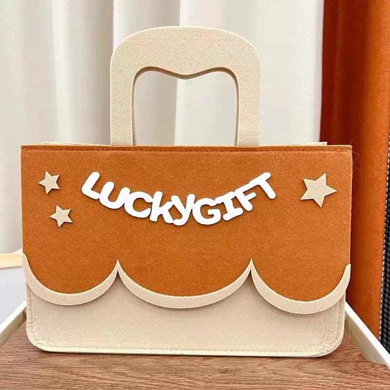 Cute Tote Bag Barrel Square