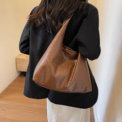 2pcs Composite Bag Fashion Shoulder Bag With Clutch Bag Casual Commuting Large Capacity Hobo Tote Bags Women - Clothing