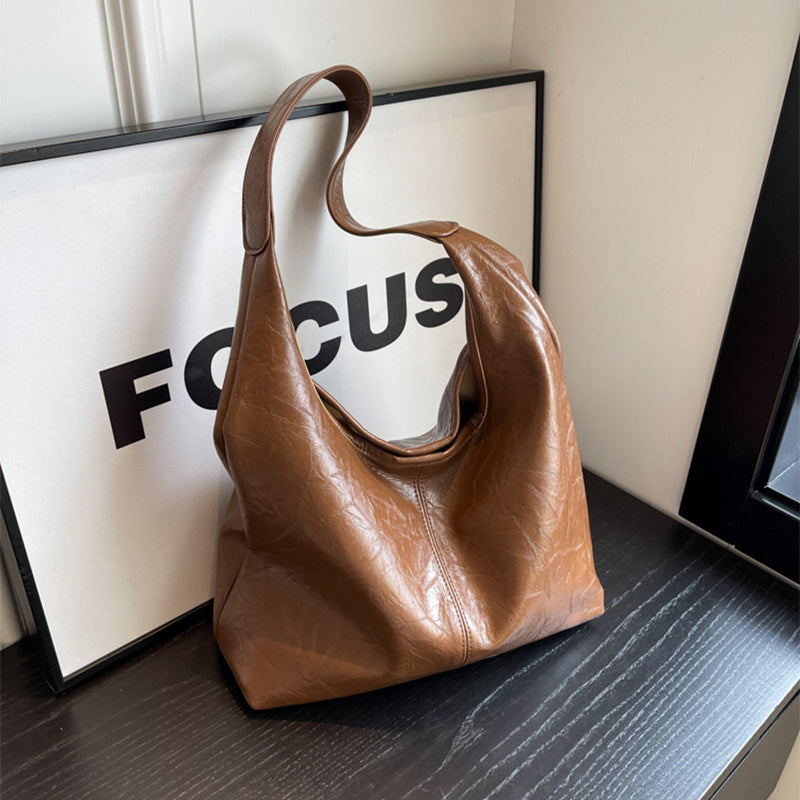 2pcs Composite Bag Fashion Shoulder Bag With Clutch Bag Casual Commuting Large Capacity Hobo Tote Bags Women - Clothing