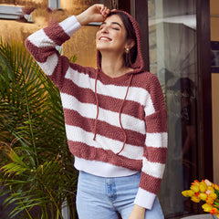 Women's striped sweater
