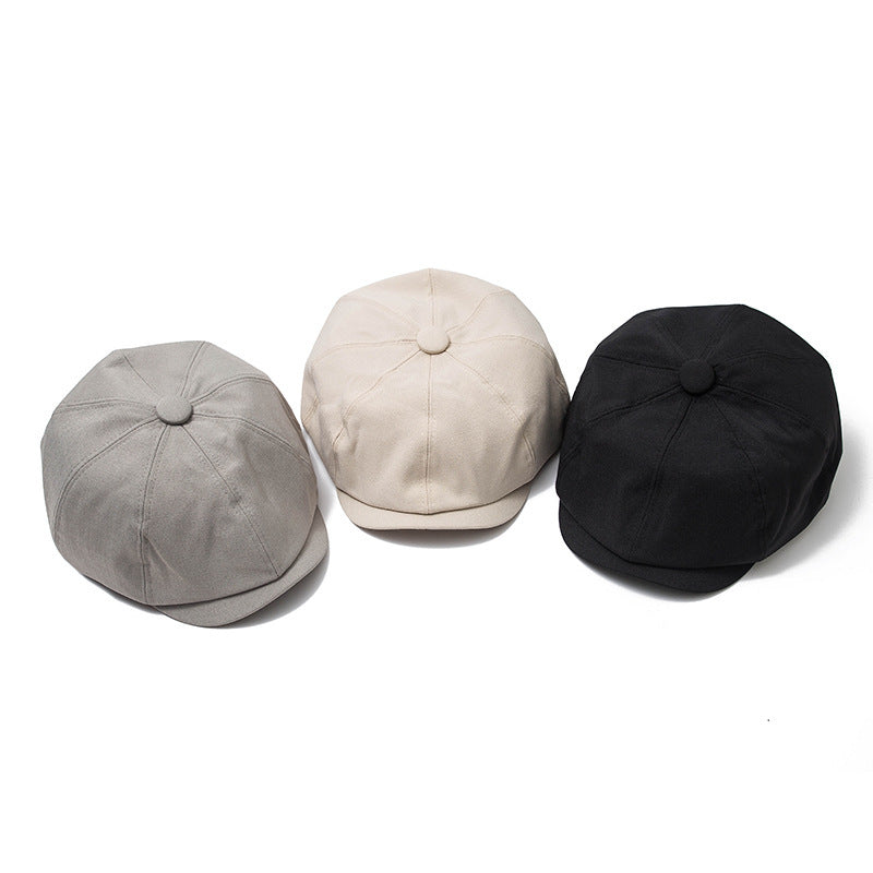 Japanese Short-brimmed Retro Wild Forward British Casual - Hat