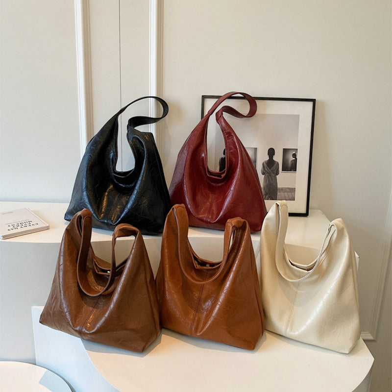 2pcs Composite Bag Fashion Shoulder Bag With Clutch Bag Casual Commuting Large Capacity Hobo Tote Bags Women - Clothing