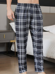 Ice Silk Fabric Single Stripe Pants Style - Hat