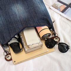 Denim Shoulder Bag - Clothing