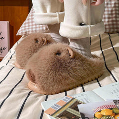 New Cotton Slippers Women's Winter Warm And Cute