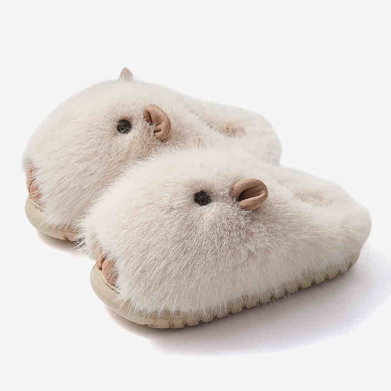 New Cotton Slippers Women's Winter Warm And Cute