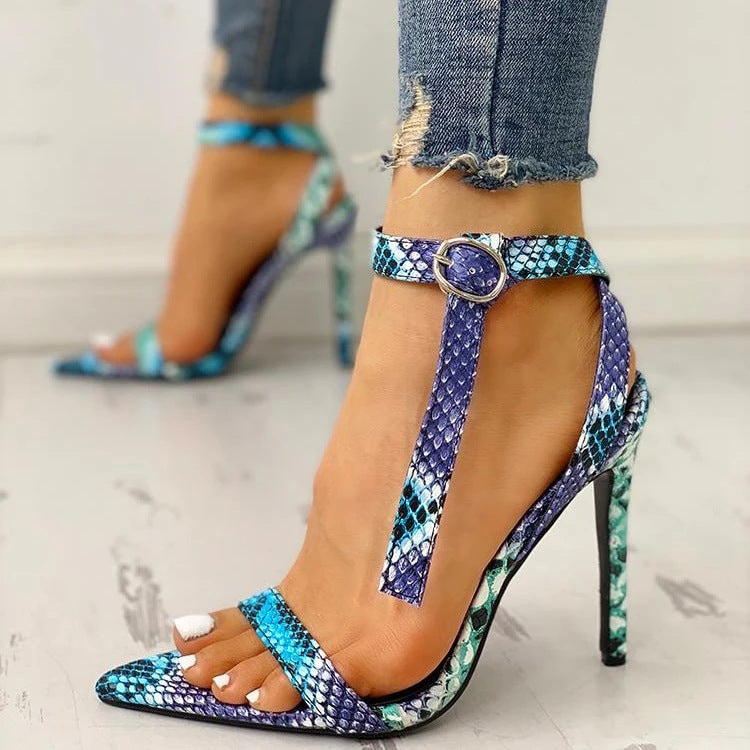 Serpentine European And American Large Size Shoes
