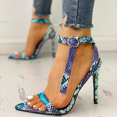 Serpentine European And American Large Size Shoes