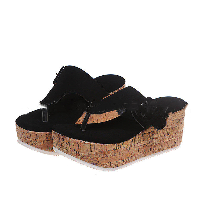 Summer New Wedge Women's Buckle Sandals