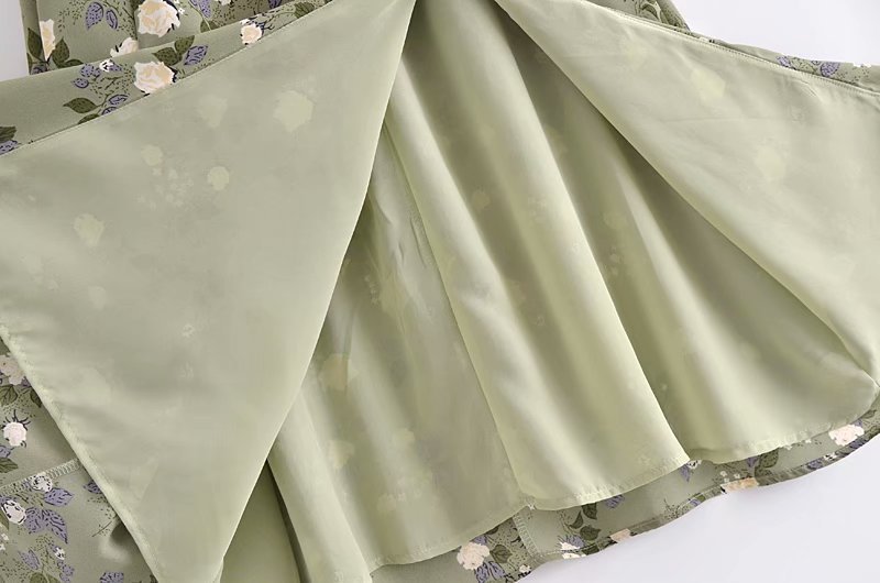 French Retro Strappy Solid Color Split Suspender Skirt