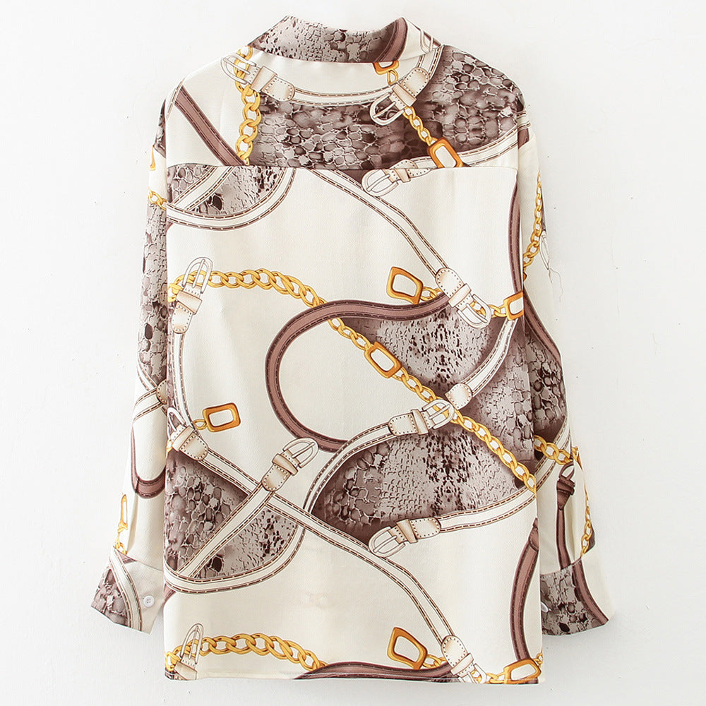 Chiffon sunscreen short sleeve shirt women - Shirt