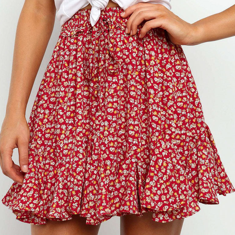 jaden hossler's little sister - 04 her hands were shaking Printed lace skirt