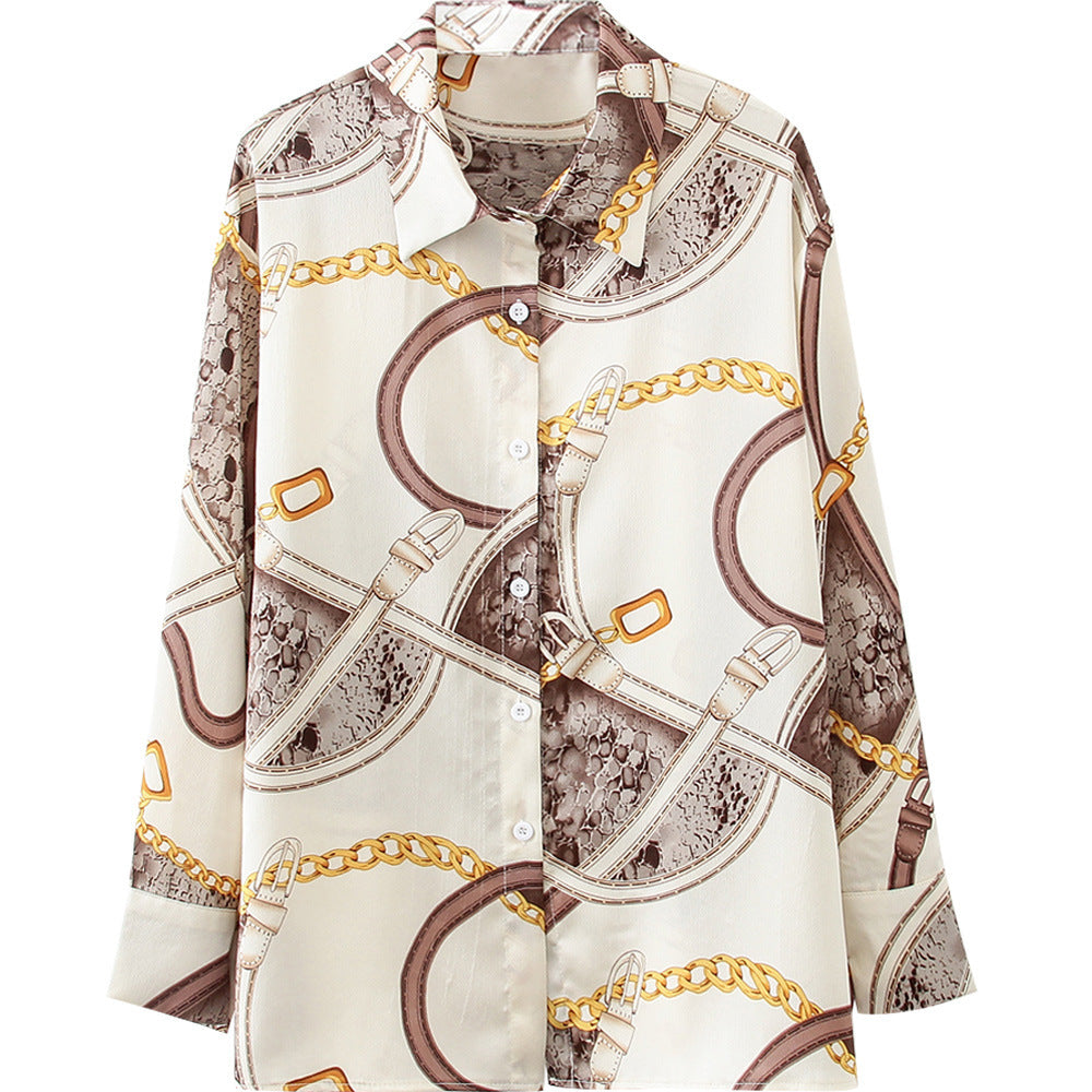 Chiffon sunscreen short sleeve shirt women - White / One size - Shirt