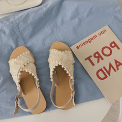 Fashion wild student casual Roman flat shoes