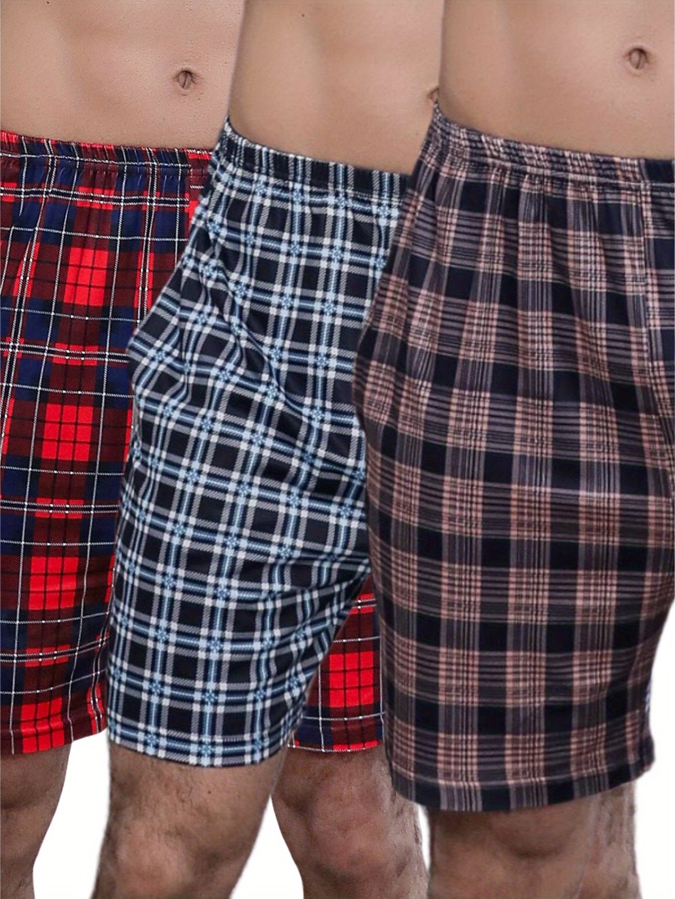 Men’s 97 Polyester 3 Spandex Shorts - 3pc / L - Hat